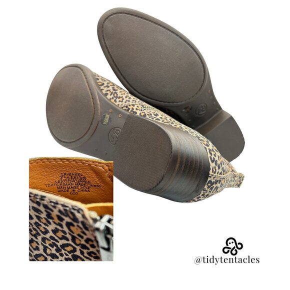 New Lucky Brand Women's Size 7.5 in Leopard Print - Picture 4 of 5